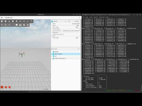 Quick RL test run (unoptimized training settings)